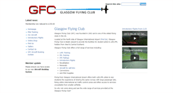Desktop Screenshot of glasgowflyingclub.com